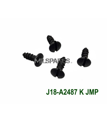 Screw, set of 4, hold down